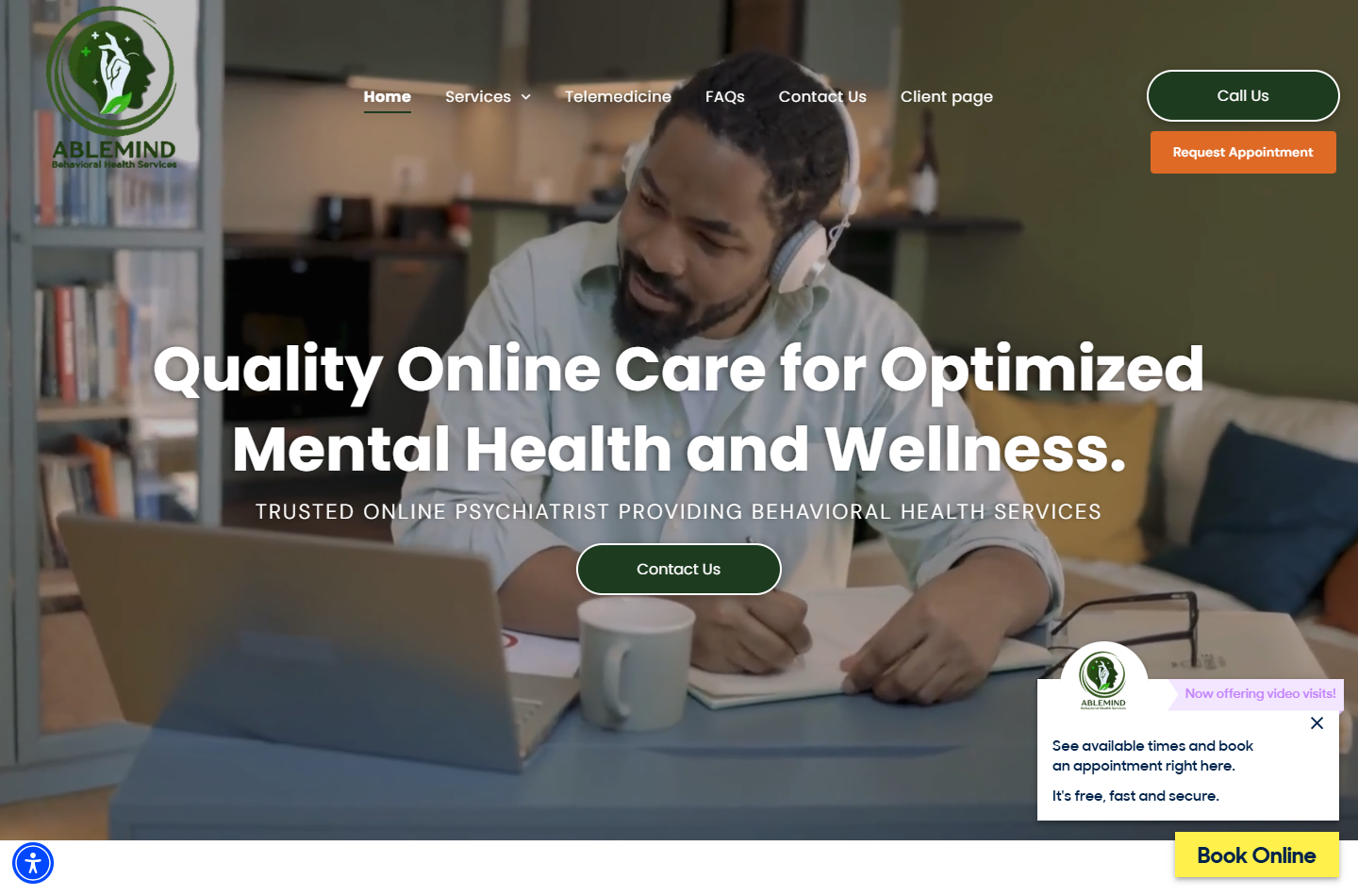 Ablemind homepage